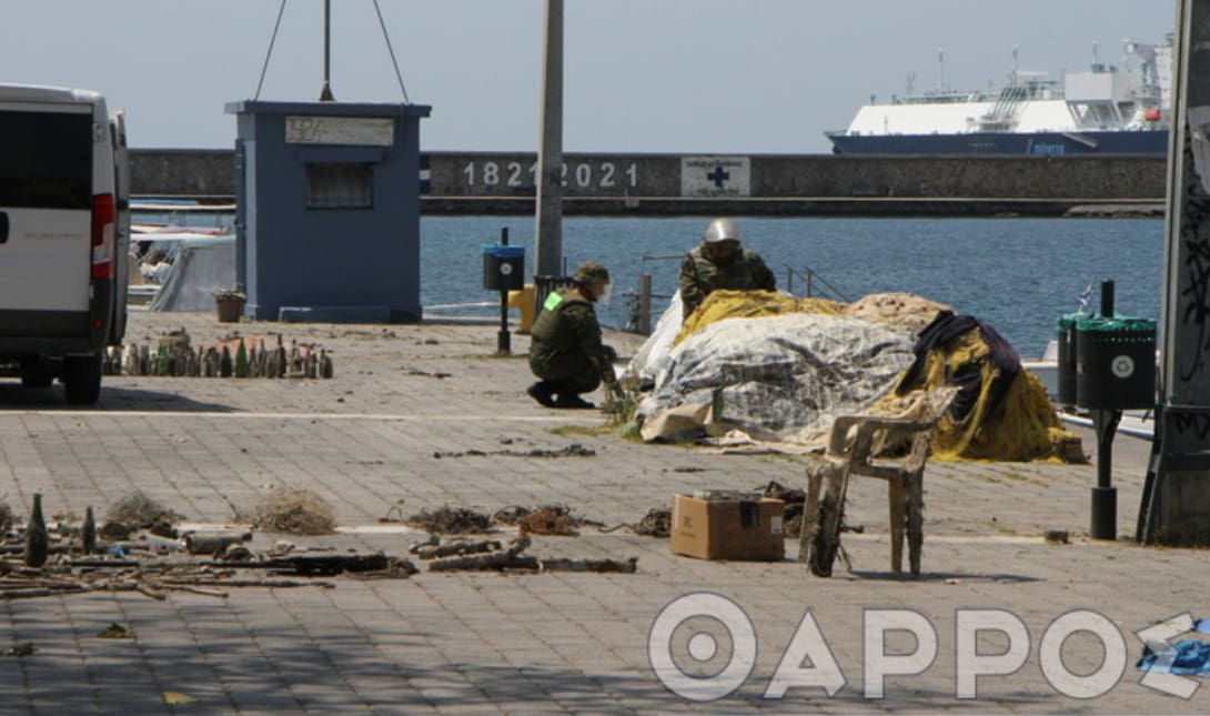 Καλαμάτα οβίδα λιμάνι