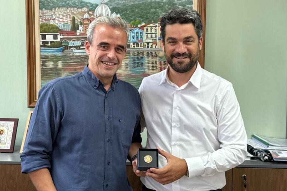 Παναγιώτης Σημανδηράκης στην Μυτιλήνη