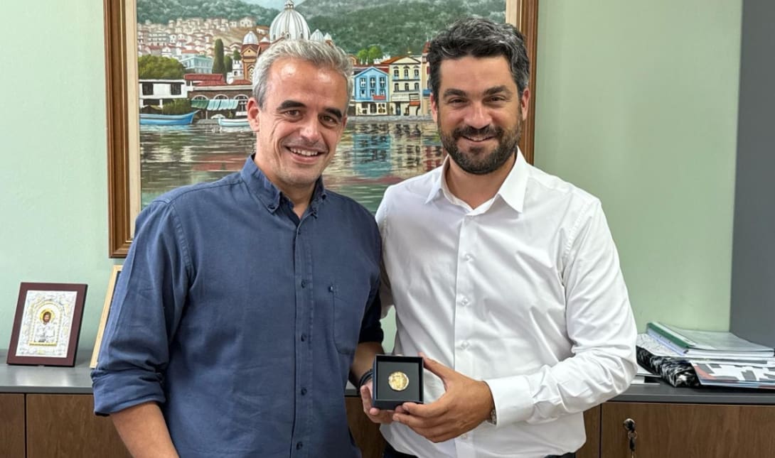 Παναγιώτης Σημανδηράκης στην Μυτιλήνη
