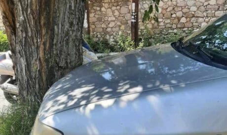 Τροχαίο Πάτρα δέντρο