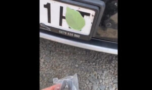 Φύλλο πινακίδα Τροχαία
