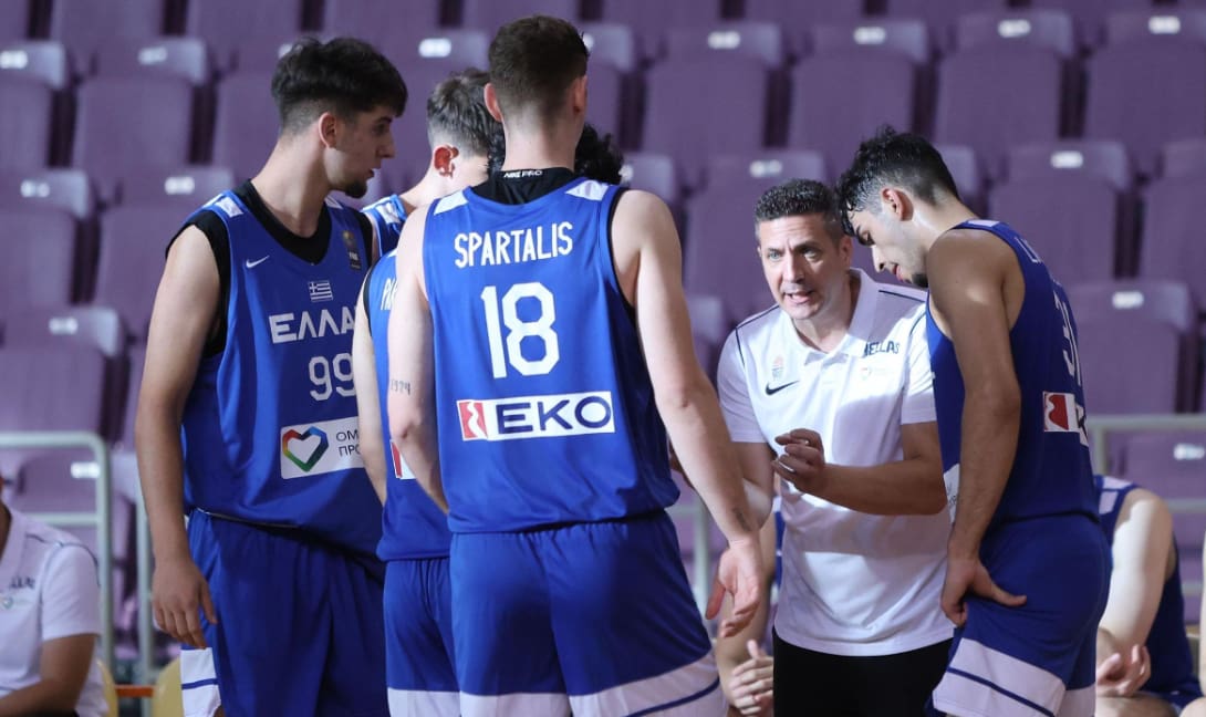 Η τελική 12άδα της Εθνικής Νέων για το Ευρωμπάσκετ U20 στο Ηράκλειο