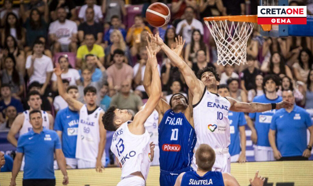 Ευρωμπάσκετ U20 Ελλάδα Φινλανδία