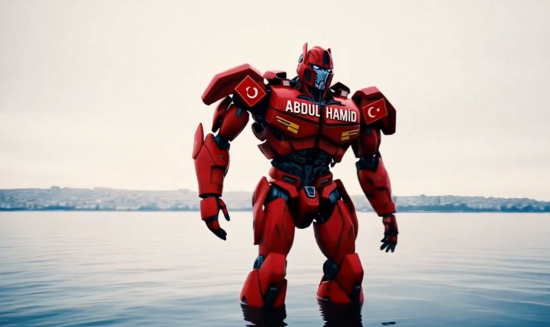 Τουρκία: Γεωτρύπανα... Transformers χαιρετούν στρατιωτικά τον Ερντογάν! (βίντεο)
