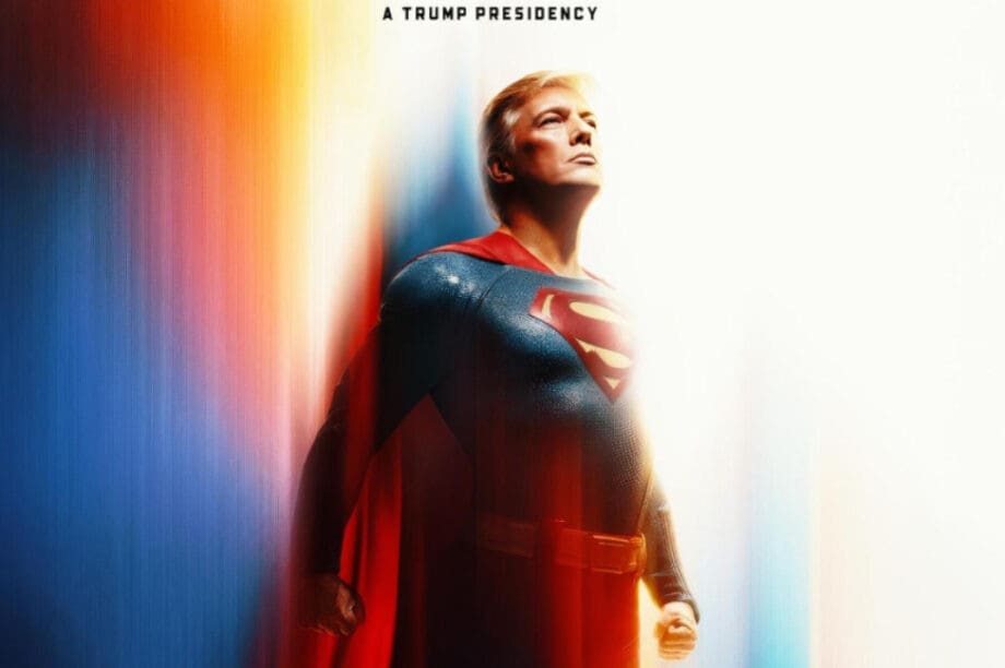 Λευκός Οίκος: Έκανε τον Τραμπ... Superman!