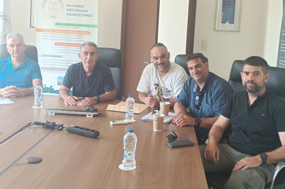 Συνάντηση του Δ.Σ. του «Ανεξάρτητου Πανελλήνιου Συλλόγου Αποφοίτων ΤΕΙ» με τον Πρύτανη του ΕΛΜΕΠΑ