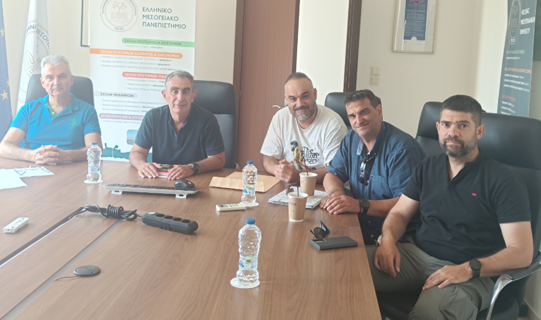 Συνάντηση του Δ.Σ. του «Ανεξάρτητου Πανελλήνιου Συλλόγου Αποφοίτων ΤΕΙ» με τον Πρύτανη του ΕΛΜΕΠΑ