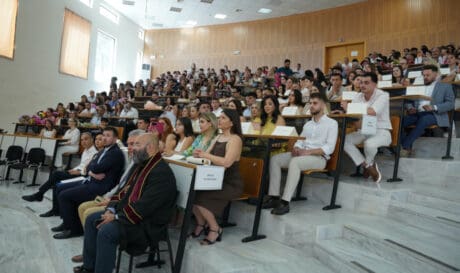 Ορκωμοσία στο τμήμα Διοίκησης Επιχειρήσεων και Τουρισμού με υποτροφία από την Grant Thornton