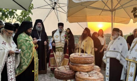 Ιερά Μητρόπολη Ρεθύμνης και Αυλοποτάμου: Υποδέχθηκε την Τιμία Κάρα της Οσίας Γαβριηλίας της Κωνσταντινουπολιτίσσης και Ελεήμονος