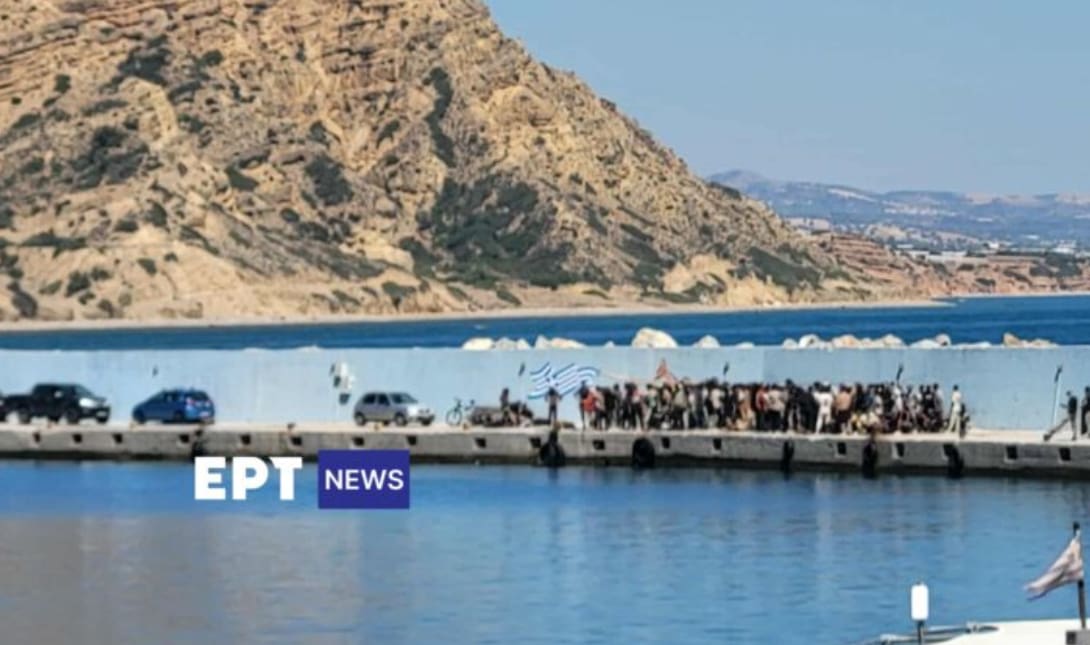 Μετανάστες Αγία Γαλήνη
