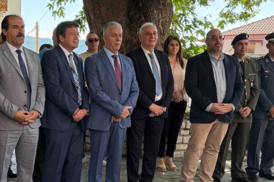 Το μήνυμα του Δημάρχου Βιάννου που έδωσε το «παρών» στις εκδηλώσεις για το Ολοκαύτωμα του Λεχόβου