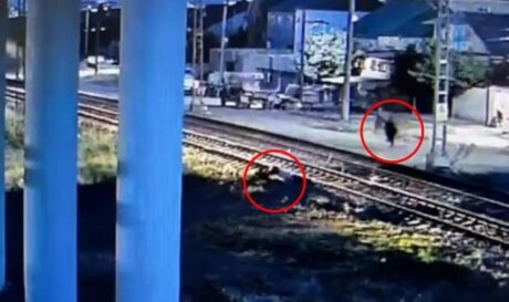 Ρωσία τρένο ράγες διάσωση