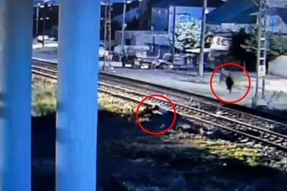 Ρωσία τρένο ράγες διάσωση