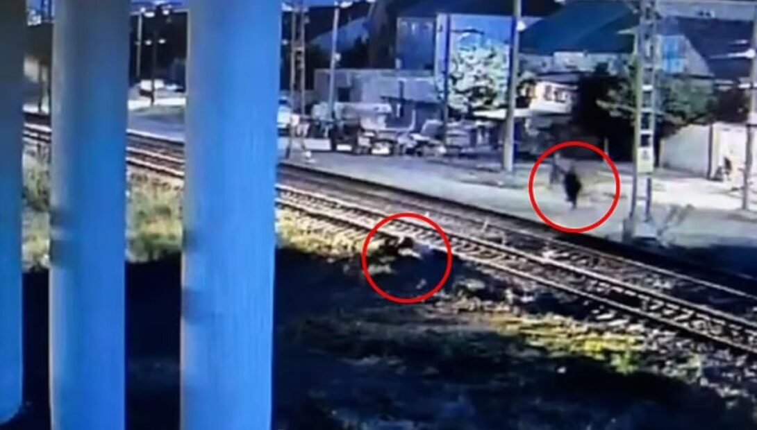 Ρωσία τρένο ράγες διάσωση
