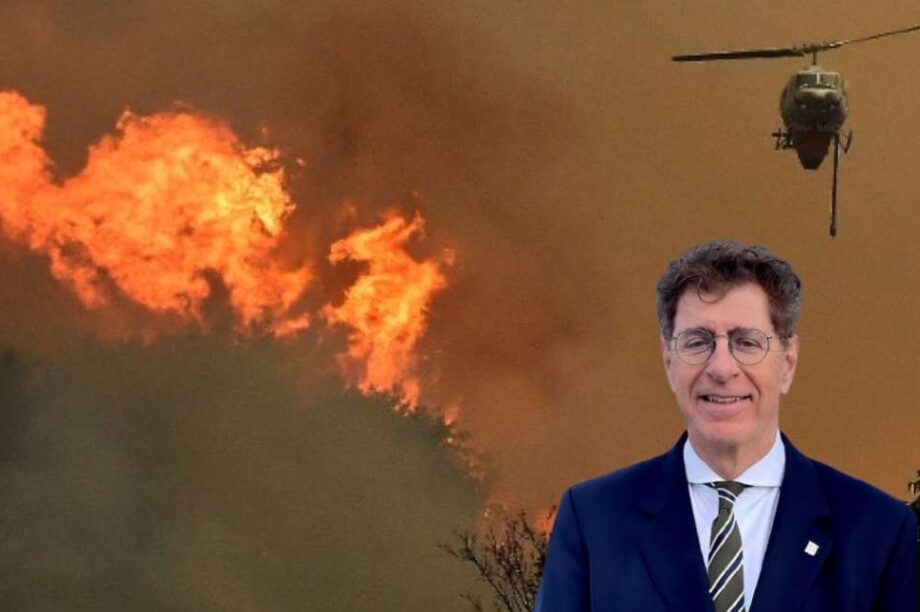 Κώστας Συνολάκης φωτιά