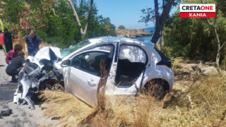 Τροχαίο ατύχημα Χανιά