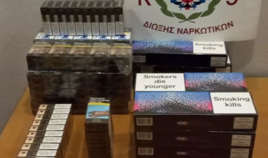Λαθραία τσιγάρα φορτηγό