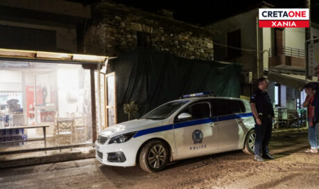 Περιπολικό αστυνομία Χανιά νύχτα