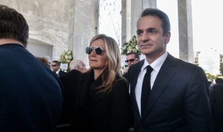 μητσοτάκης μαρέβα κηδεία