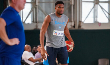 «Giannis is here»! Με Αντετοκούμπο οι προπονήσεις της Εθνικής (φωτογραφίες)