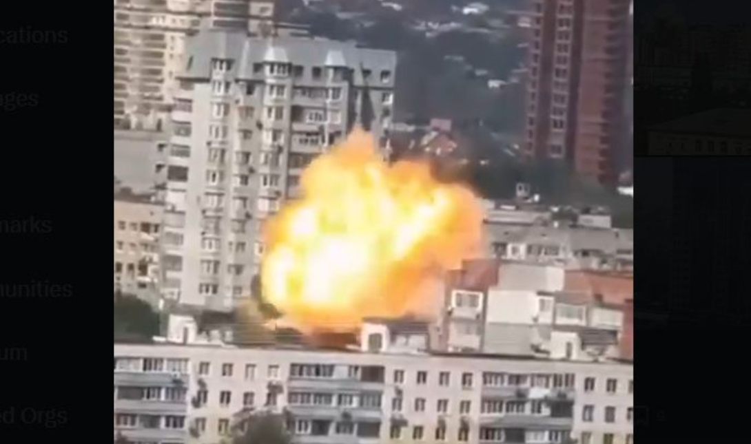 Ρωσία: Η στιγμή της επίθεσης από ουκρανικά drones - 16 τραυματίες - Δείτε βίντεο