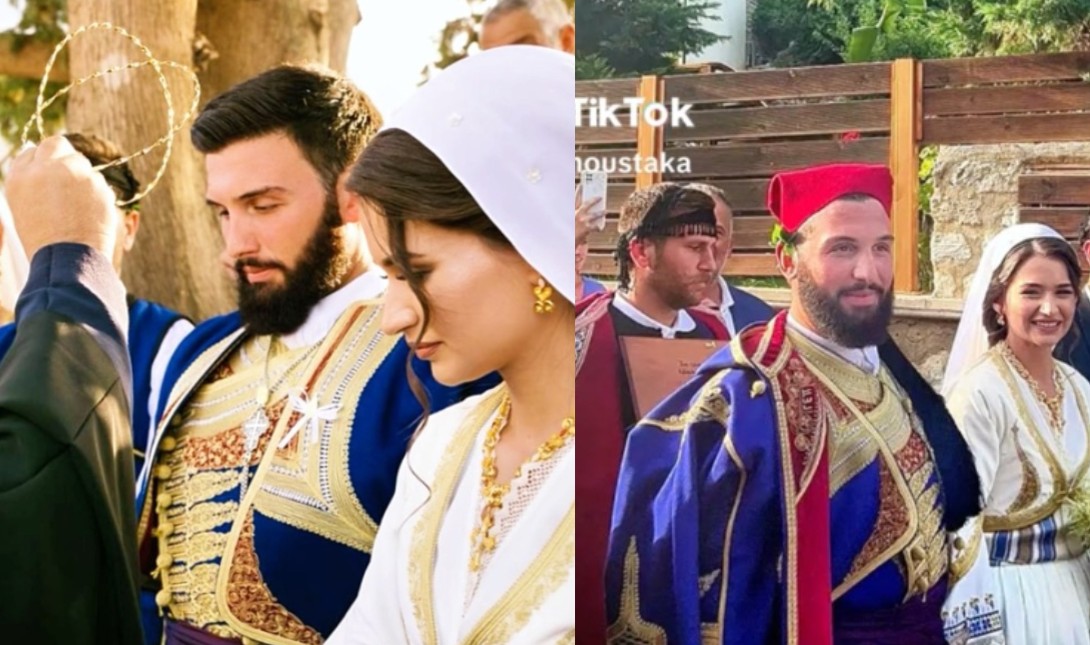O πιο παραδοσιακός γάμος της Κρήτης (βίντεο)