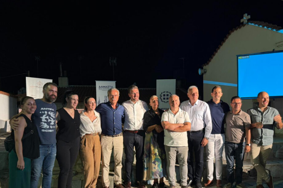 Στην παρουσίαση του Λευκώματος για το Ολοκαύτωμα της Δαμάστας, παρευρέθη ο Παύλος Μπαριτάκης