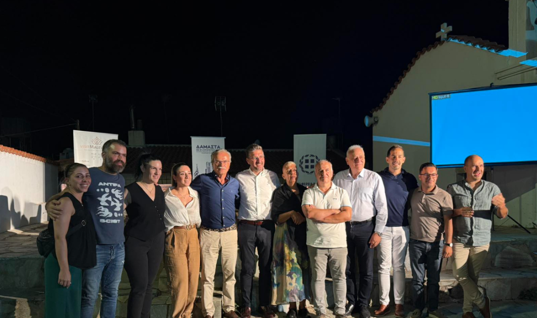 Στην παρουσίαση του Λευκώματος για το Ολοκαύτωμα της Δαμάστας, παρευρέθη ο Παύλος Μπαριτάκης