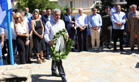 Στις εκδηλώσεις μνήμης παρέστη ο Περιφερειάρχης Κρήτης