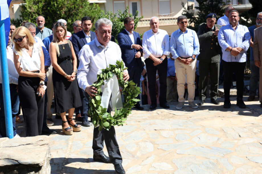 Στις εκδηλώσεις μνήμης παρέστη ο Περιφερειάρχης Κρήτης