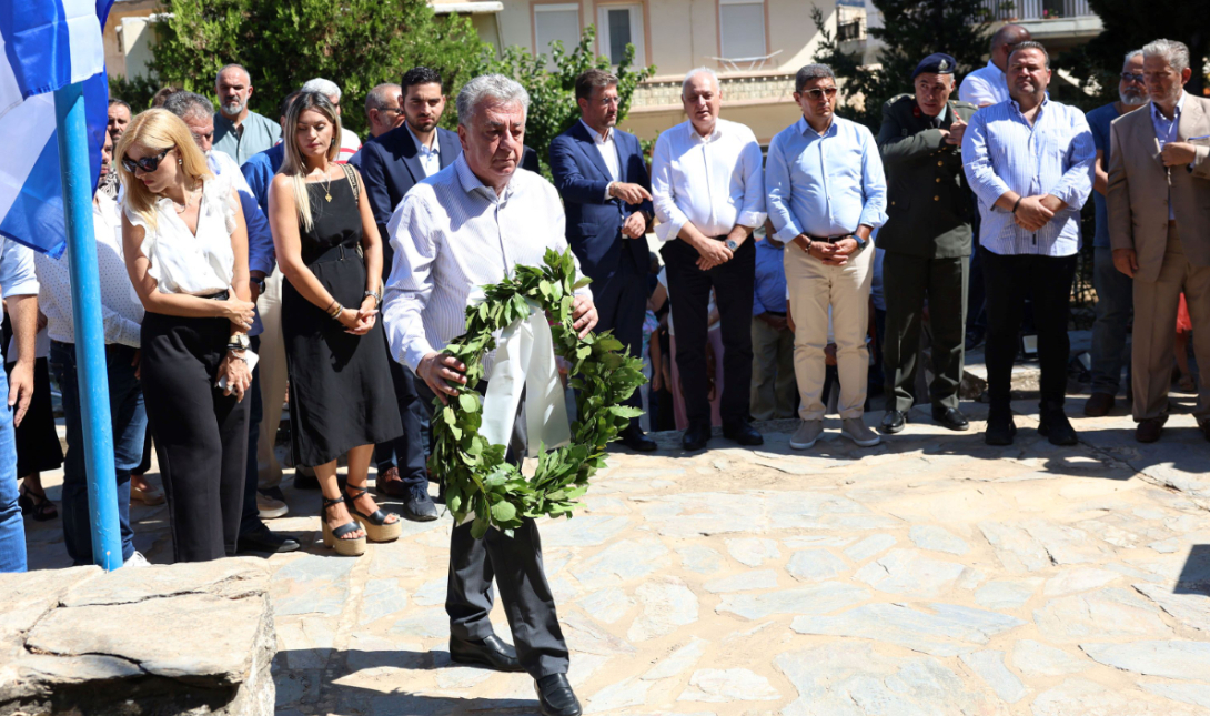 Στις εκδηλώσεις μνήμης παρέστη ο Περιφερειάρχης Κρήτης