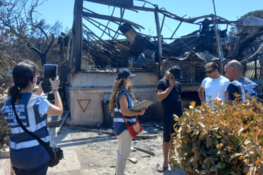 Ολοκλήρωση αυτοψιών μετά τις πυρκαγιές σε Δήμους Λαυρεωτικής και Σαρωνικού – 104 Κτίρια Ελέγχθηκαν σε τρεις μέρες