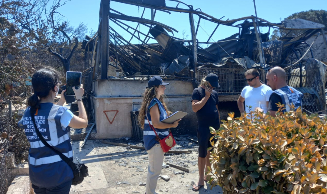 Ολοκλήρωση αυτοψιών μετά τις πυρκαγιές σε Δήμους Λαυρεωτικής και Σαρωνικού – 104 Κτίρια Ελέγχθηκαν σε τρεις μέρες