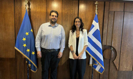 Συναντήθηκε με τον Υπουργό Εσωτερικών, Θεόδωρο Λιβάνιο η βουλευτής Κατερίνα Σπυριδάκη