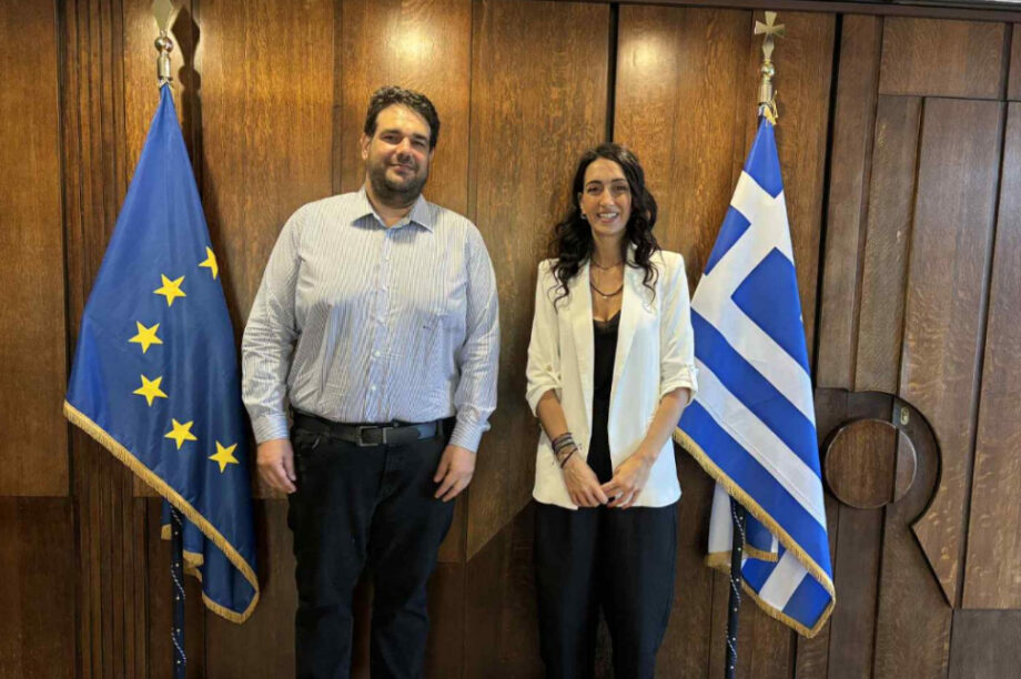 Συναντήθηκε με τον Υπουργό Εσωτερικών, Θεόδωρο Λιβάνιο η βουλευτής Κατερίνα Σπυριδάκη