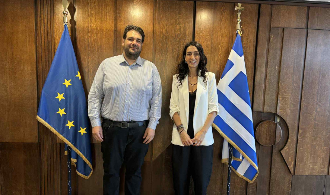 Συναντήθηκε με τον Υπουργό Εσωτερικών, Θεόδωρο Λιβάνιο η βουλευτής Κατερίνα Σπυριδάκη