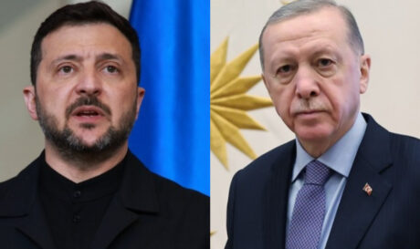 Ζελένσκι με Ερντογάν