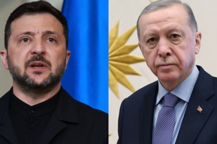 Ζελένσκι με Ερντογάν