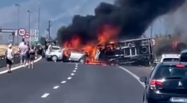 Τραγωδία στην Εγνατία Οδό: Αντιμέτωπος με βαριές κατηγορίες ο οδηγός του μοιραίου φορτηγού