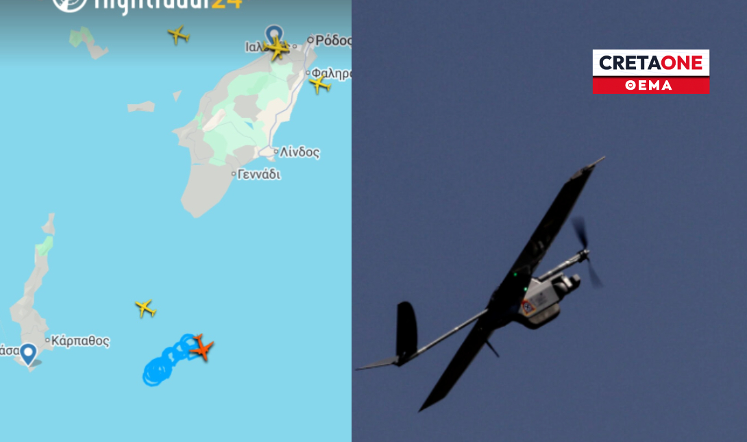 Νέα τουρκική πρόκληση – Drone πετούσε ανενόχλητο στο Αιγαίο επί 9,5 ολόκληρες ώρες!