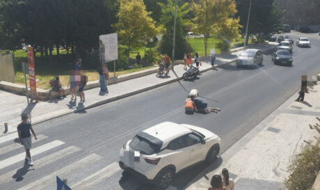 Παράσυρση Ικάρου τροχαίο