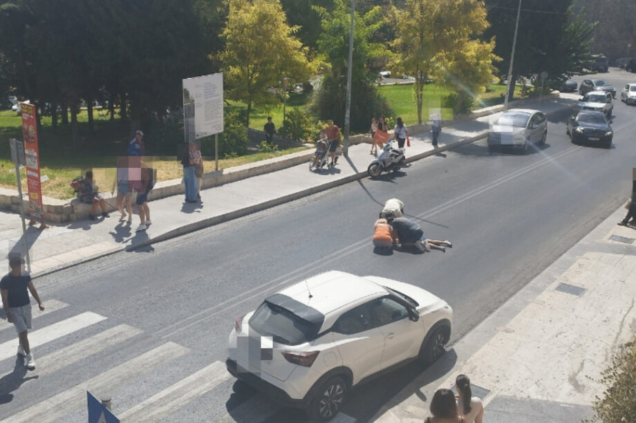 Παράσυρση Ικάρου τροχαίο