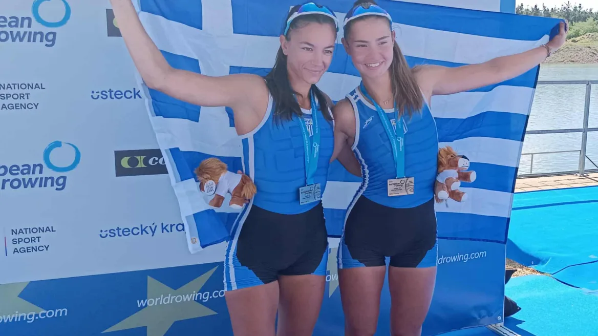 Κωπηλασία: «Χρυσές» Μουρατίδου-Λιόλιου στο Ευρωπαϊκό πρωτάθλημα Κ-23
