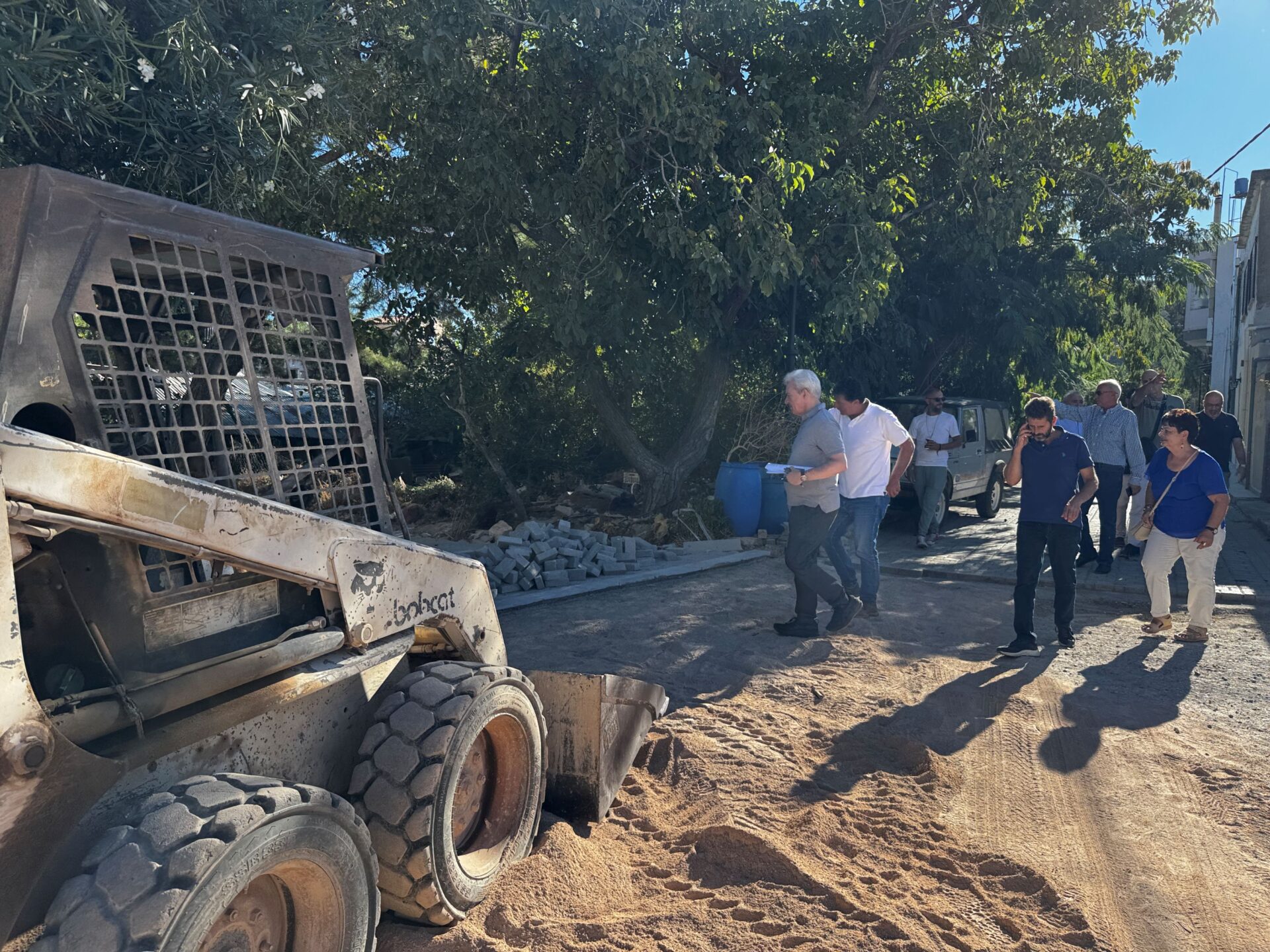 Σε εξέλιξη οι εργασίες ανάπλασης στις Άνω Ασίτες (βίντεο)