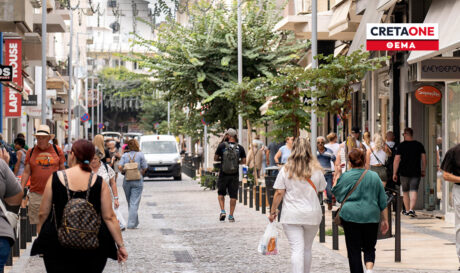 αγορά Ηράκλειο κόσμος κίνηση