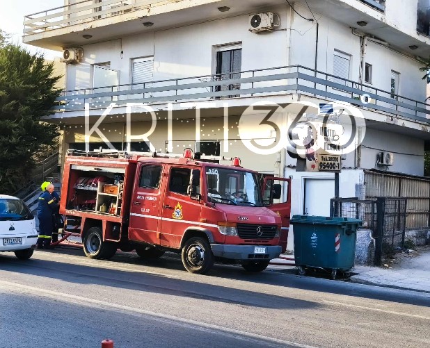 Κρήτη: Φωτιά σε διαμέρισμα κινητοποίησε την Πυροσβεστική – Δείτε εικόνες