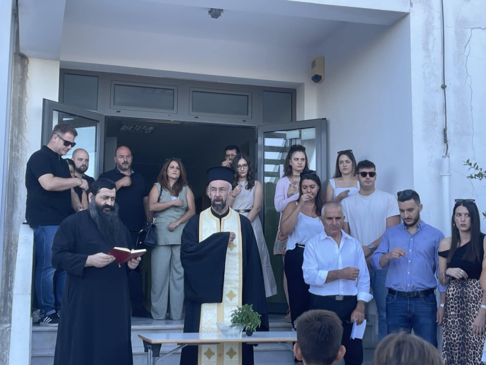 Με χαμόγελα και ευχές ο αγιασμός για την νέα σχολική χρονιά, στα σχολεία του Δήμου Γόρτυνας (φωτογραφίες)