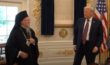 Στον Λευκό Οίκο ο Οικουμενικός Πατριάχης Βαρθολομαίος (βίντεο)