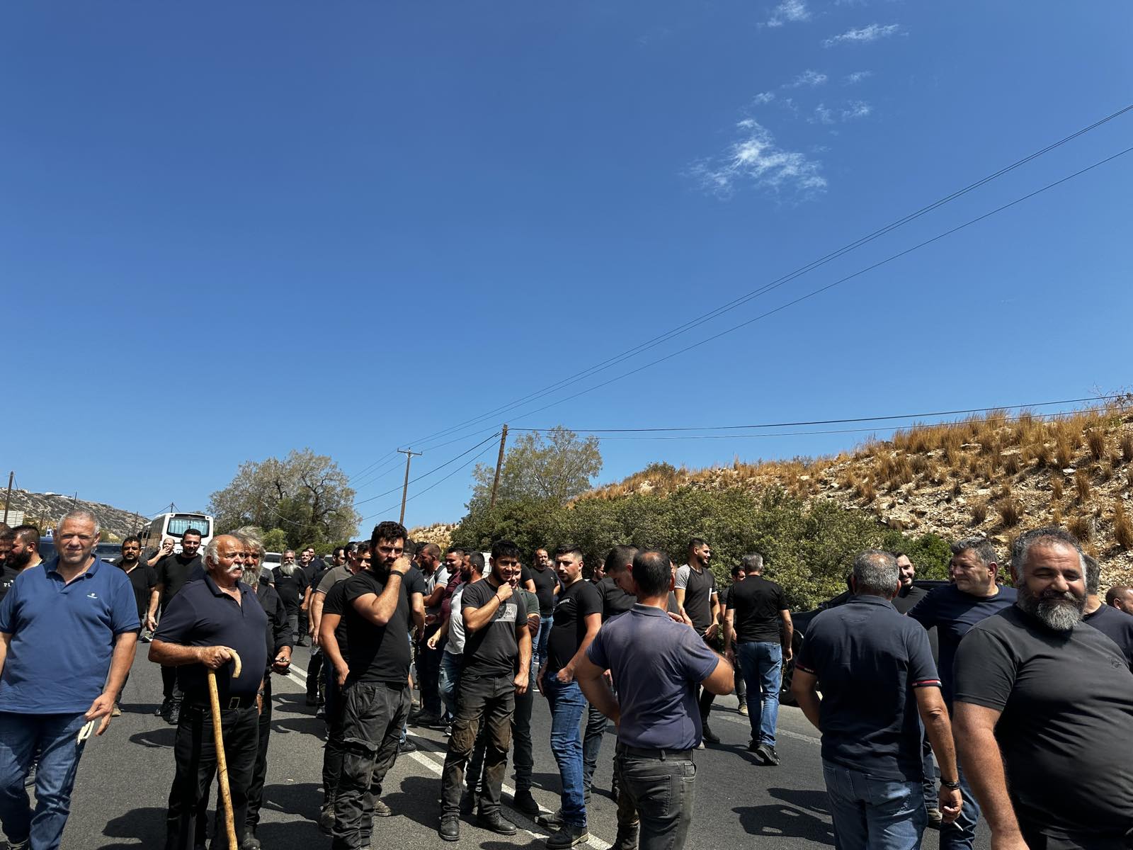 αγρότες μπλόκο Παντάνασσα