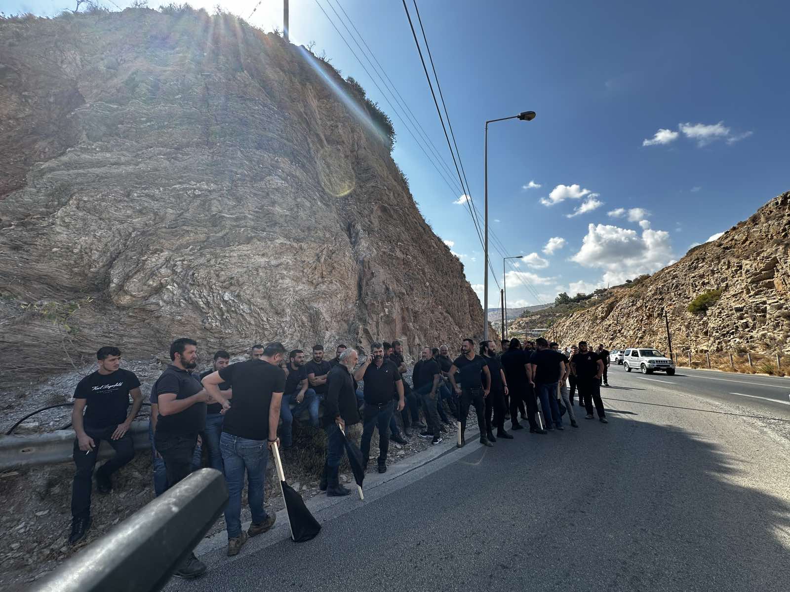 μπλόκο αγρότες Παντάνασσα
